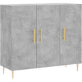 Sideboard mit den Massen 90 x 34 x 80 cm in Betongrau