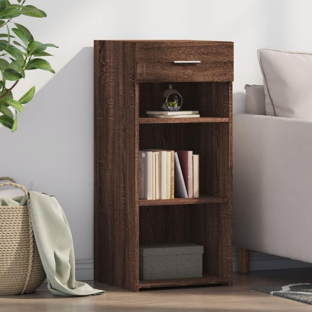 Sideboard mit den Massen 40 x 42.5 x 93 cm in Eichenbraun