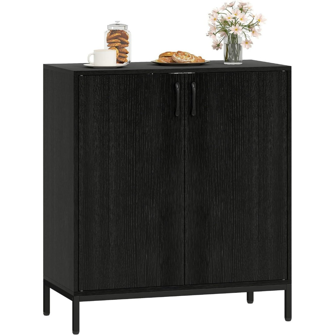 Hoehenverstellung trifft auf beschichtete Flaechen an dem Sideboard