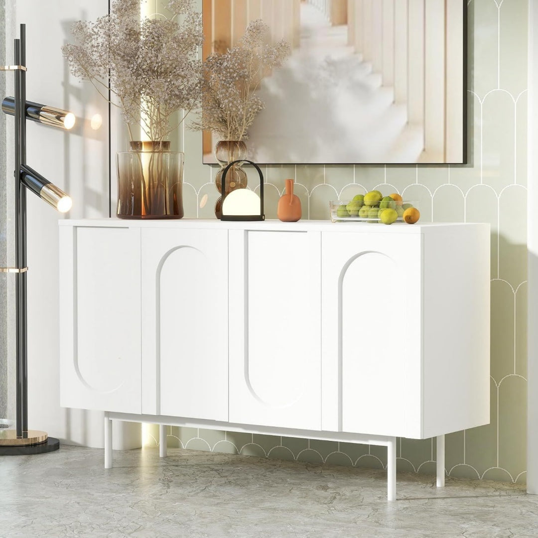 Sideboard mit Hoehenverstellung und 4 Tueren