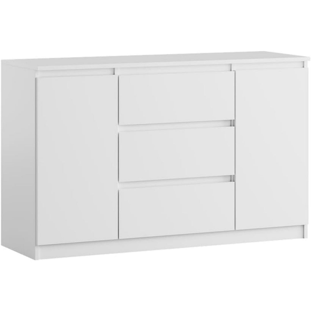 Sideboard mit 2 Tueren, Schubladen und 3 Schubladen
