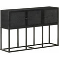 Sideboard mit den Massen 115 x 30 x 76 cm in Schwarz