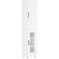 Sideboard mit den Massen 34.5 x 34 x 180 cm in Weiss